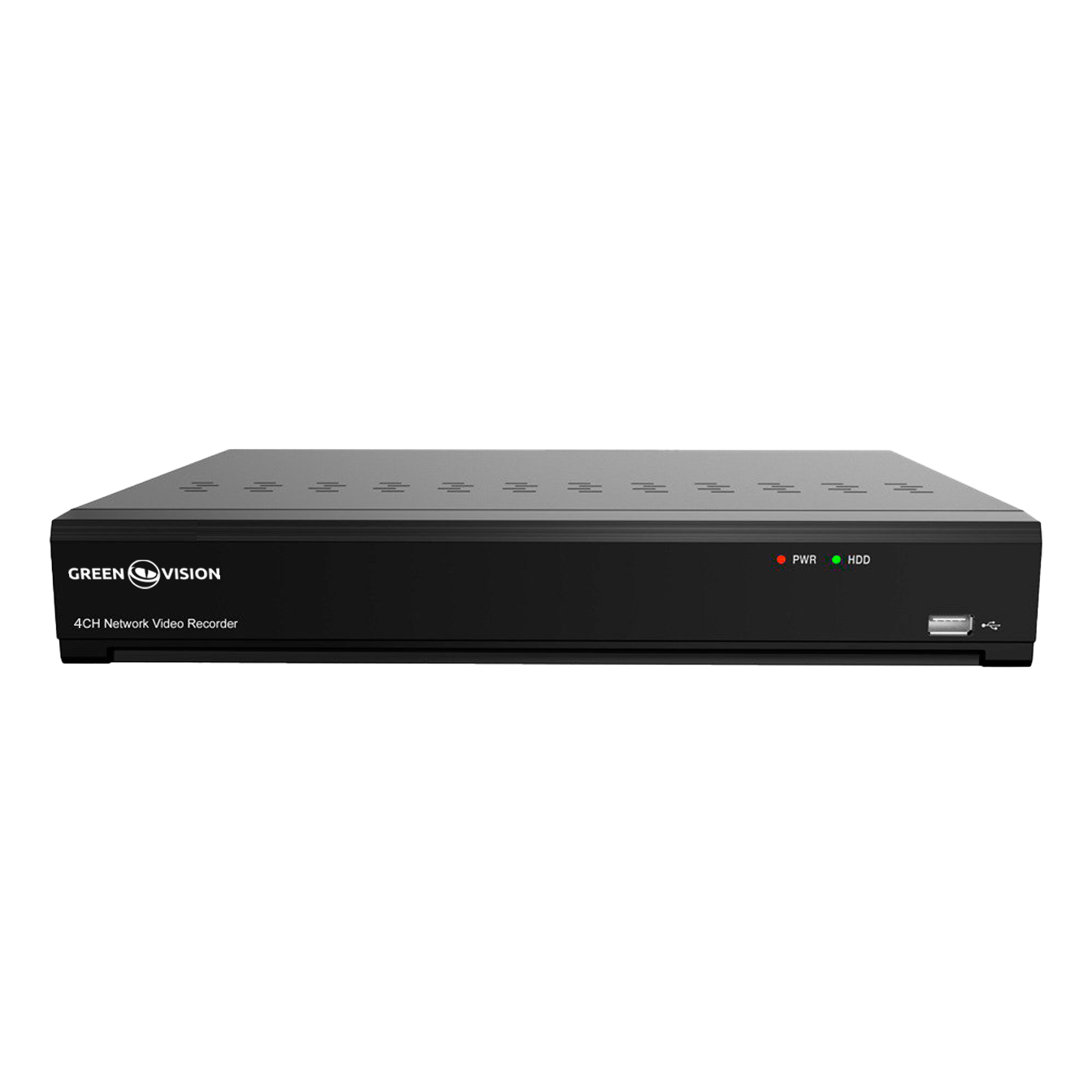 Відеореєстратор IP GreenVision NVR GV-N-I015/04 4-канальний 8MP