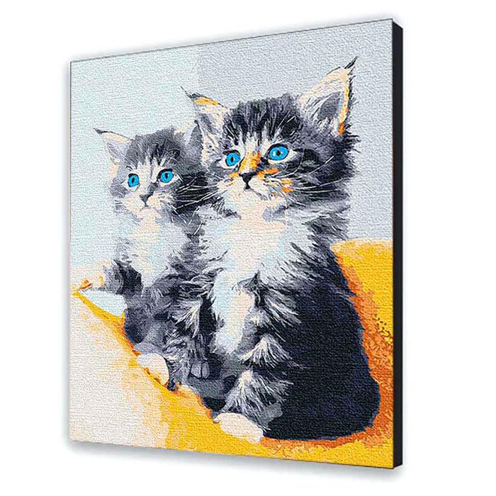Картина по номерам ART CRAFT Голубоглазые котята 40х50 см (11617-AC)