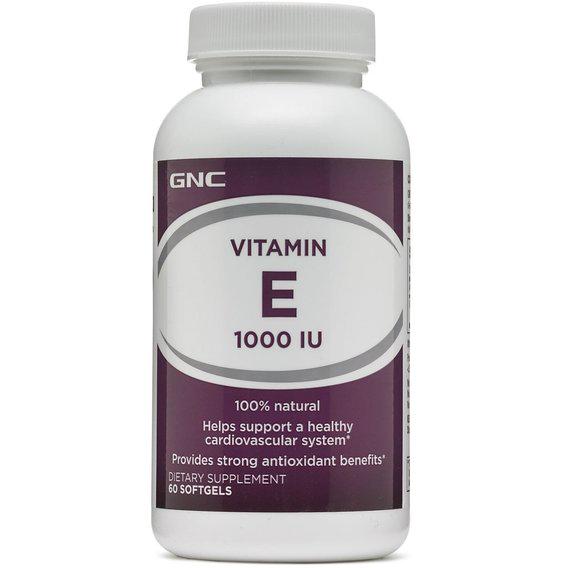 Витамин E для спорта GNC Vitamin E 100 100 Softgels