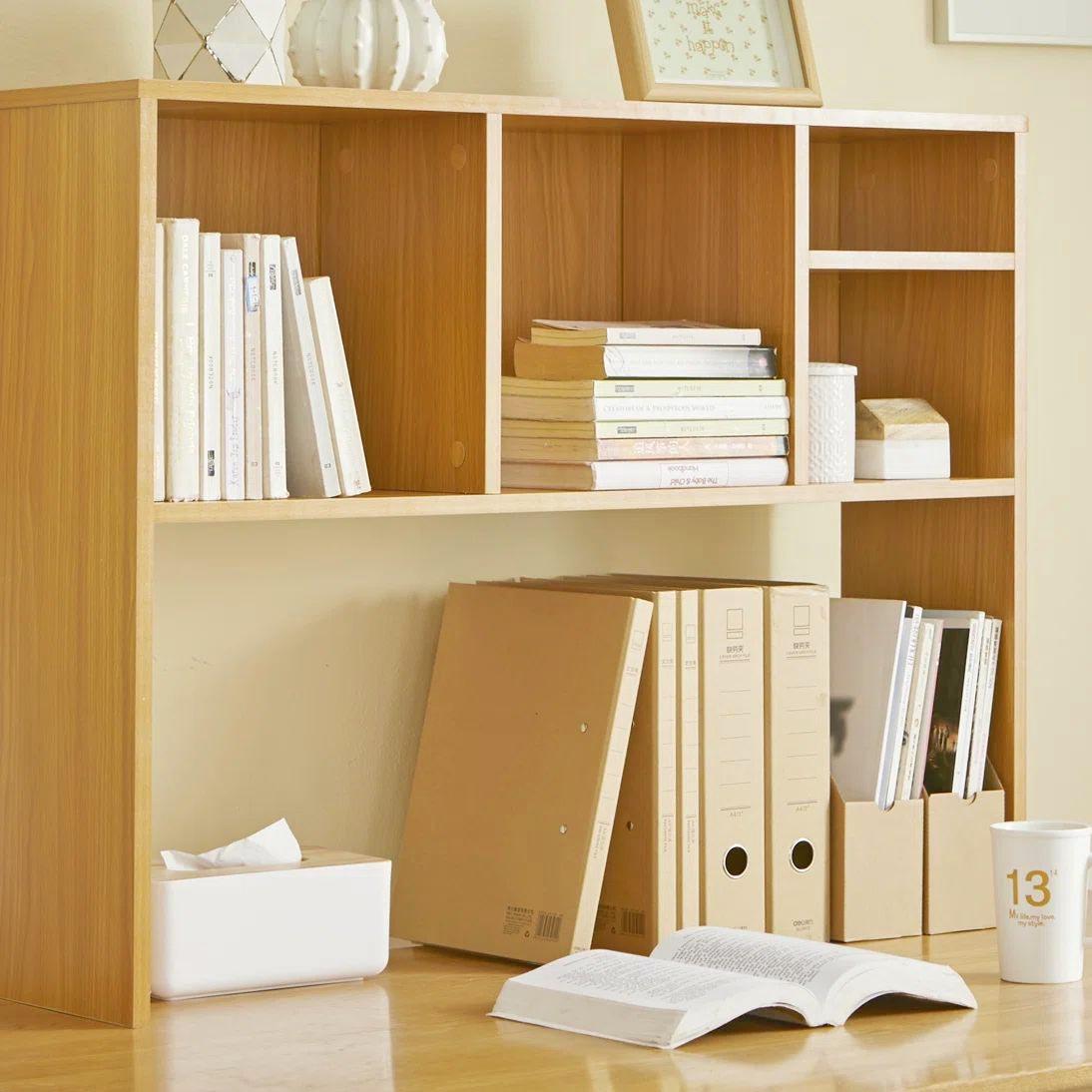 Полка-надстройка настольная из дерева Авинель карри (АКД-004303)