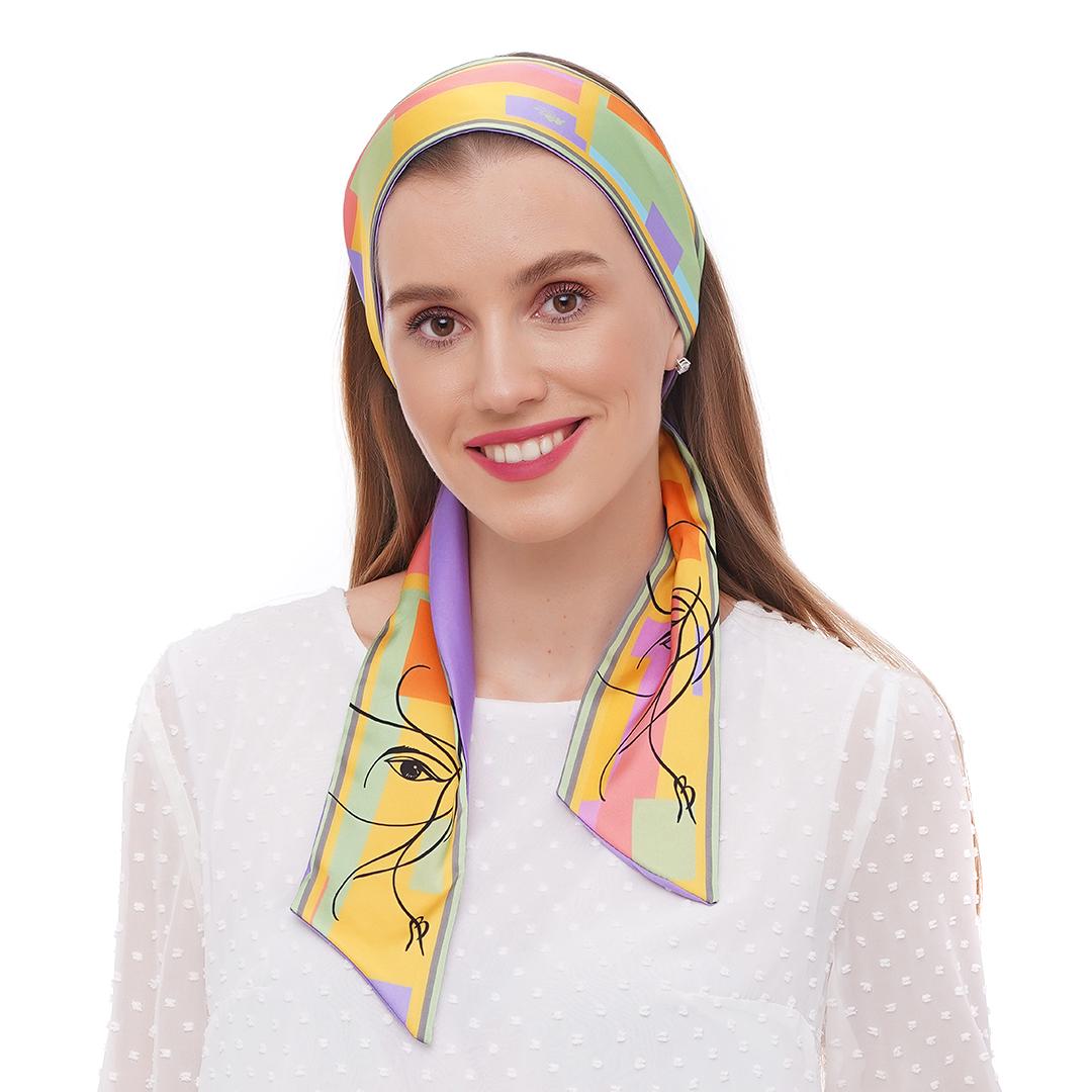 Дизайнерський шарфик краватка для волосся (gtd_004)