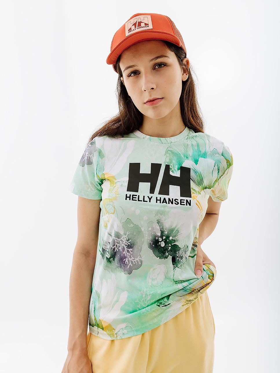 Футболка жіноча  Helly Hansen W HH LOGO T-SHIRT ESRA S Різнокольоровий (7d34262-406 S)