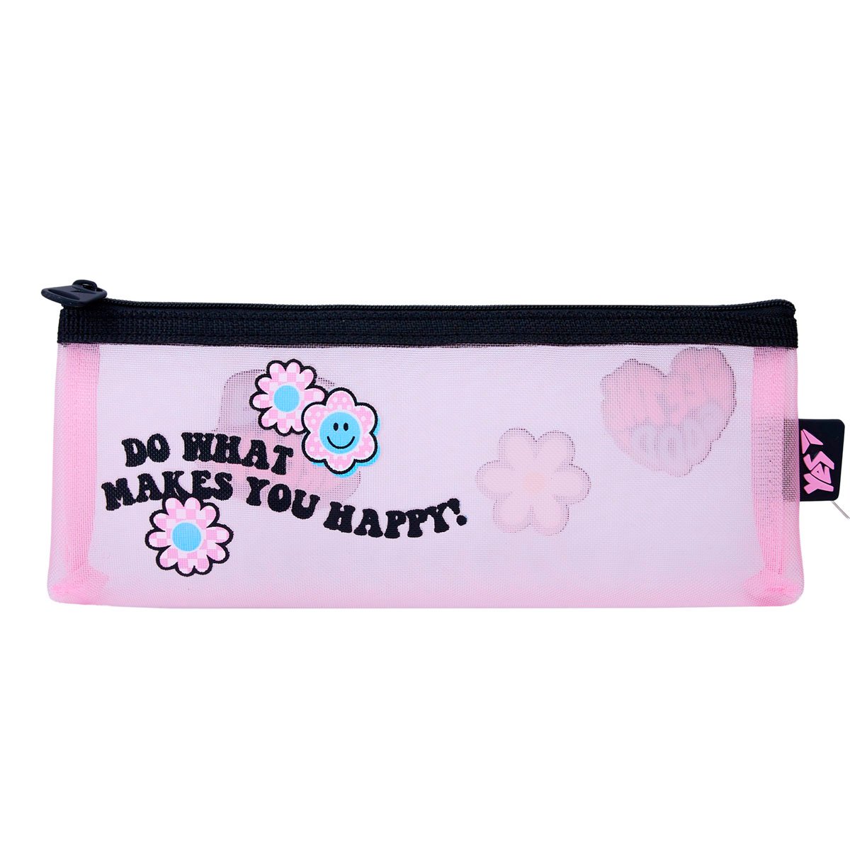 Пенал мягкий YES PH-33 Be Happy 22х8,5х3 см Разноцветный (533669)
