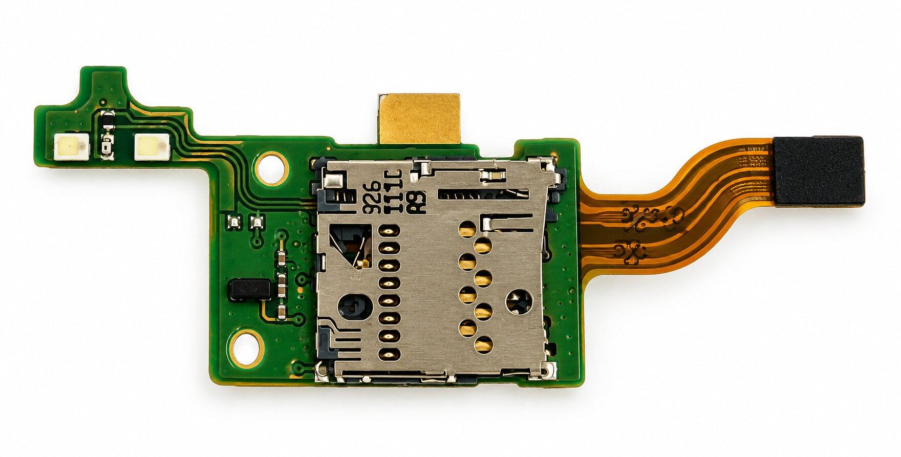 Коннектор SIM-карты для Nokia N97 mini (000019051)