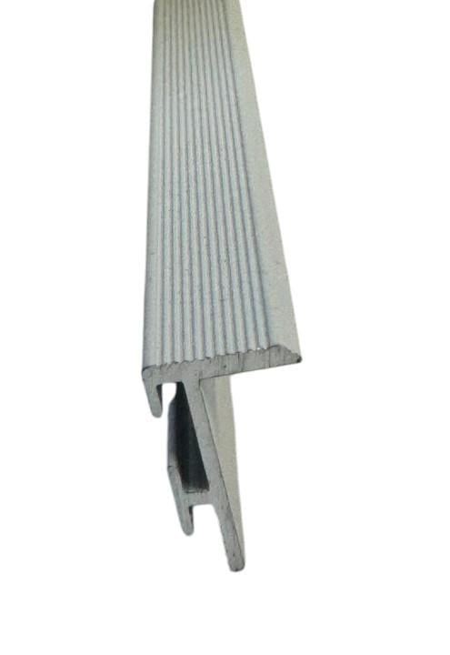 Плинтус скрытого монтажа ALU-S2012 20х12х2700 мм алюминиевый Серый (ALU-S2012)