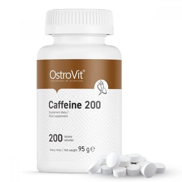 Комплекс до тренування OstroVit Caffeine 200 200 Tabs