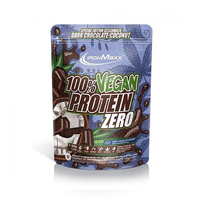 Протеин IronMaxx 100% Vegan 500 г Шоколад-кокос (8393V14053)