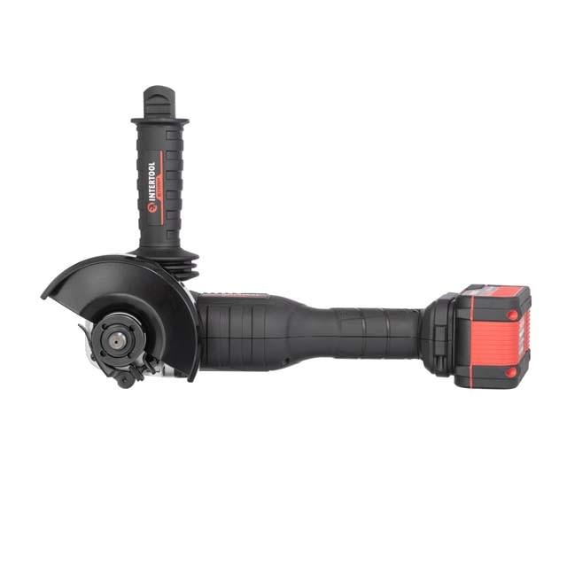 Шлифмашина угловая Intertool WT-0366 20 В аккумуляторная с бесщеточным двигателем - фото 2 Шлифмашина угловая Intertool WT-0366 20 В аккумуляторная с бесщеточным двигателем - фото 2