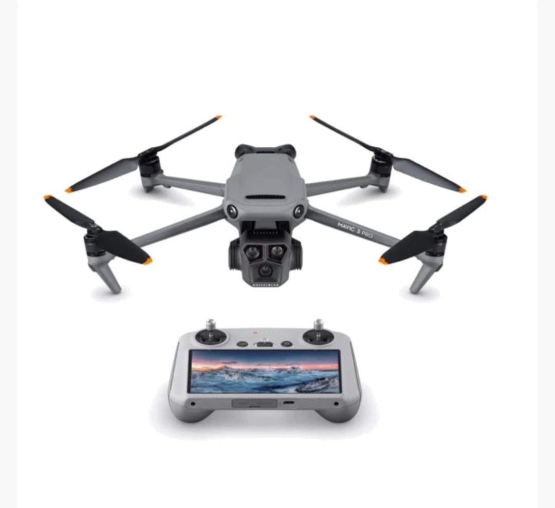 Дрон DJI Mavic 3 Pro з пультом DJI RC трьома камерами та відео 5.1K (CP.MA.00000654.01/CP.MA.00000656.01)