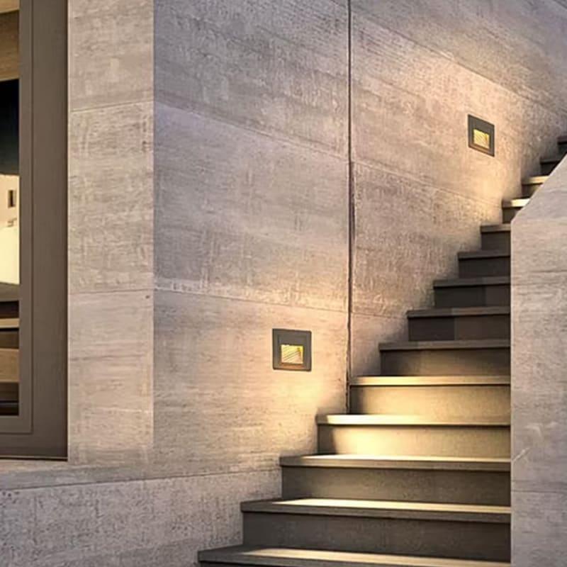 Светильник для лестницы 100х55 мм Черный (10014) - фото 4