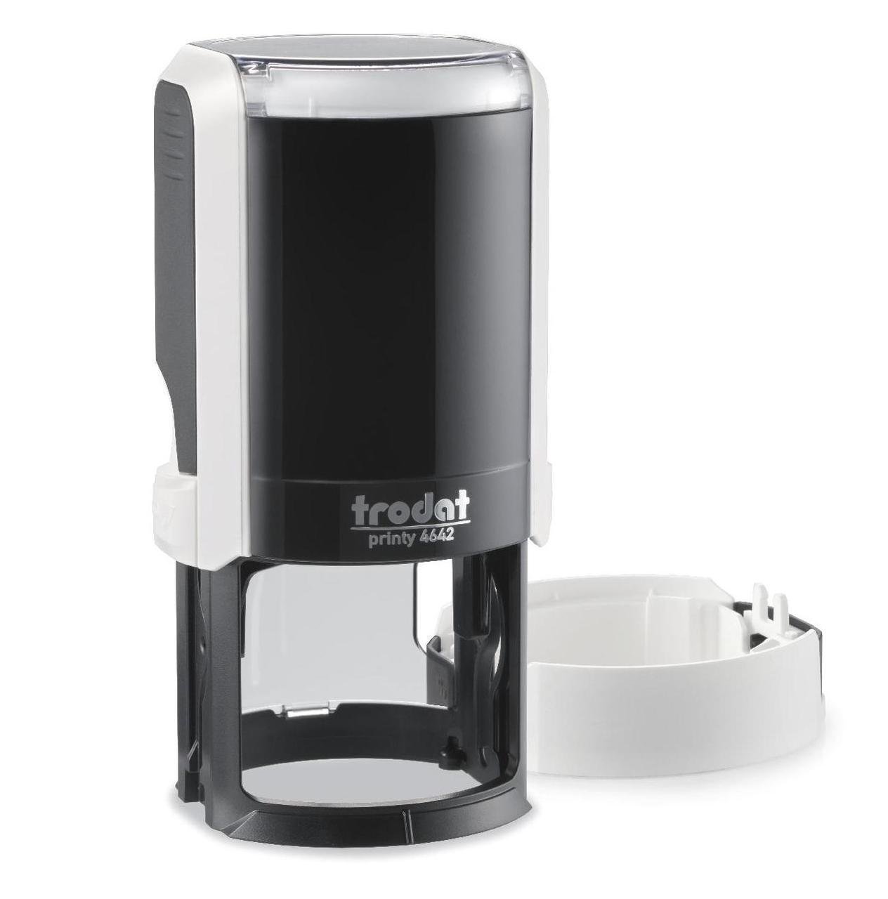 Печать ТОВ на автоматическом оснащении Trodat Printy 4642 с колпачком Белый (ООО25/4642/W)