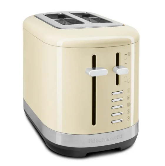 Тостер для кухні KitchenAid 5KMT2109EAC 2 слоти 980 Вт металевий корпус Кремовий (5KMT2109EAC) Тостер для кухні KitchenAid 5KMT2109EAC 2 слоти 980 Вт металевий корпус Кремовий (5KMT2109EAC)