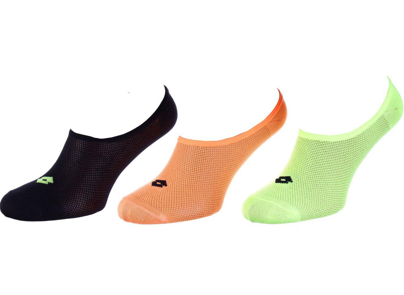 Носки Lotto 3 пары р. 39-42 Black/Orange/Salad (99510114-1)