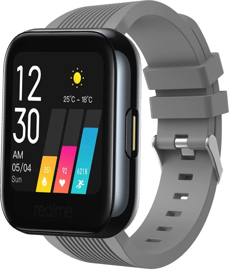 Ремінець Line для Realme Watch Grey (19417) - фото 1