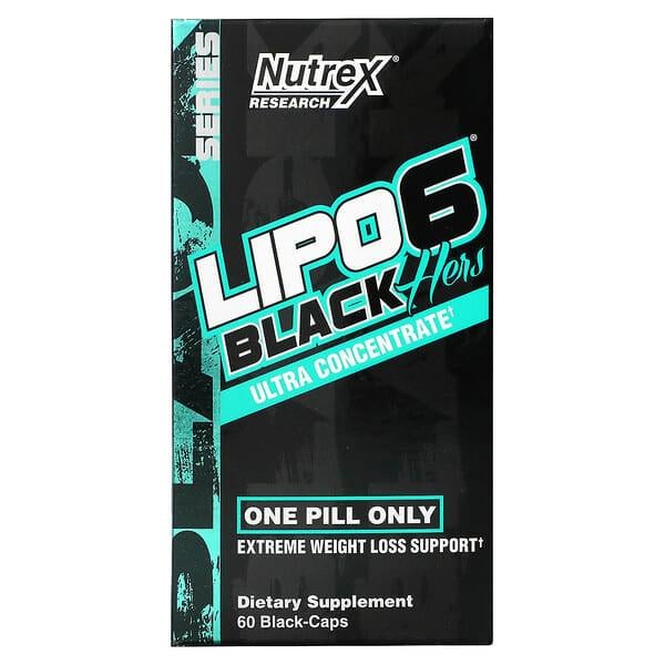 Жироспалювач Nutrex Lipo-6 Black Hers Ultra Concentrate 60 кап. (962)