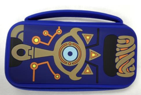 Чехол сумка оригинал Deluxe Zelda кейс для Nintendo Switch / OLED / Синий - фото 2 Чехол сумка оригинал Deluxe Zelda кейс для Nintendo Switch / OLED / Синий - фото 2