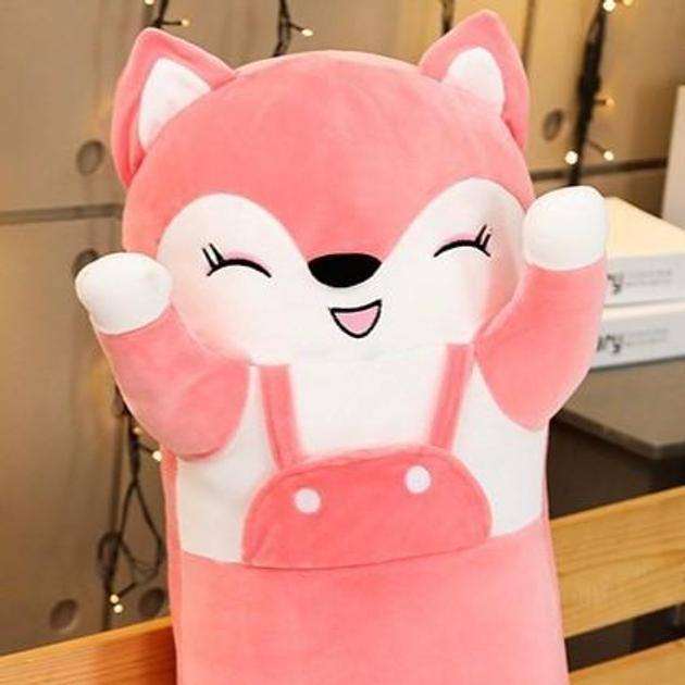 М'яка іграшка-подушка Лис-обіймашка 110 см - фото 6 М'яка іграшка-подушка Лис-обіймашка 110 см - фото 6