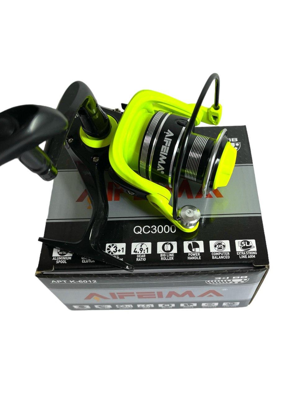 Катушка Feima QC 3000 3+1 BB ART K-6012 (2091216705) - фото 6 Катушка Feima QC 3000 3+1 BB ART K-6012 (2091216705) - фото 6