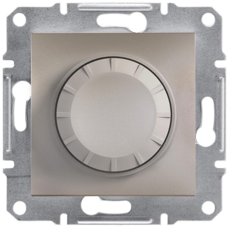 Светорегулятор поворотный Schneider Electric Asfora 315 W ABS Бронзовый (EPH6600169)