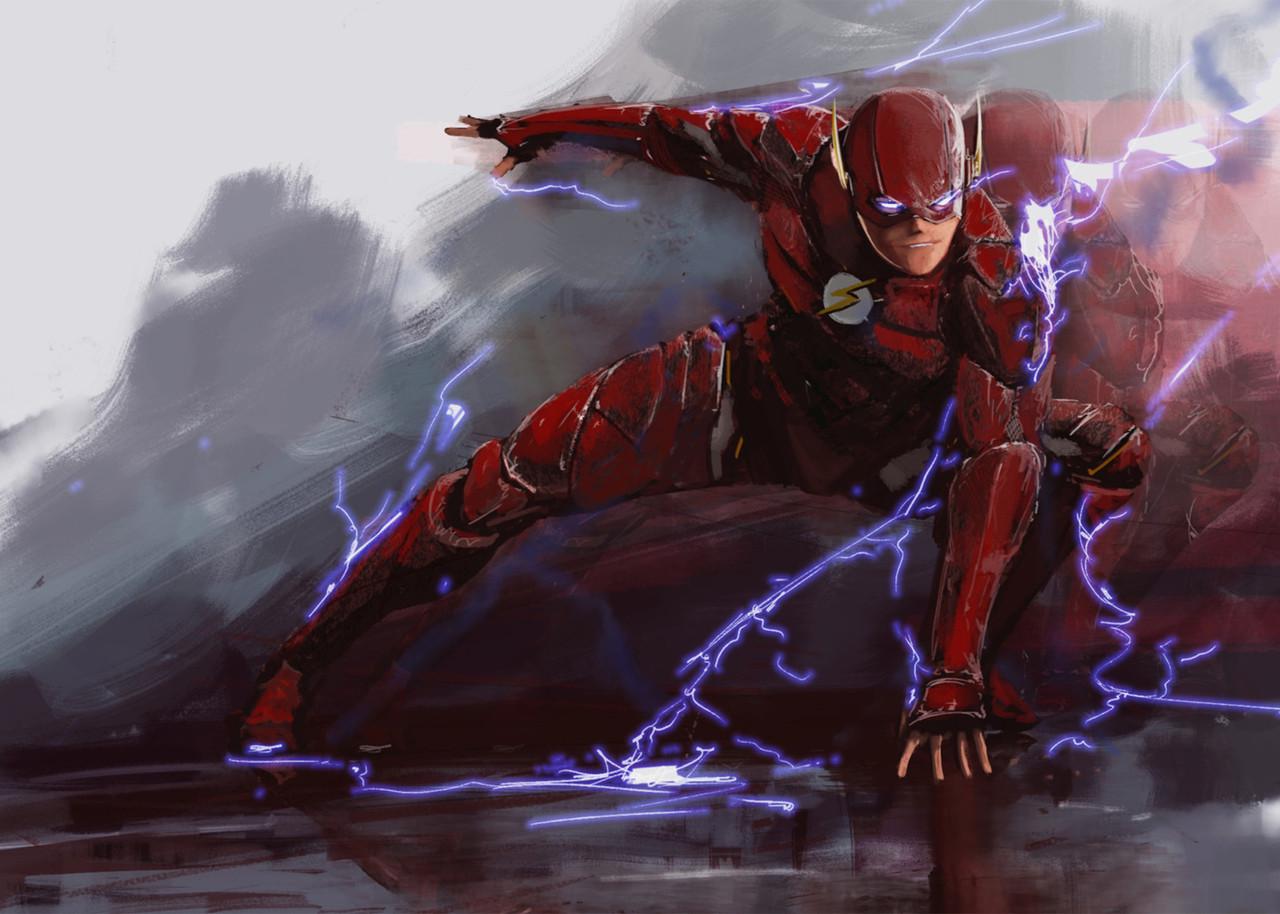 Картина GeekLand The Flash Fan 40х60 см (TF 09.069)