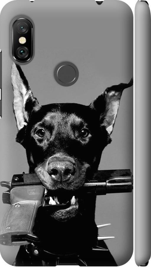 Чехол на Xiaomi Redmi Note 6 Pro Доберман (2745m-1551-42517)