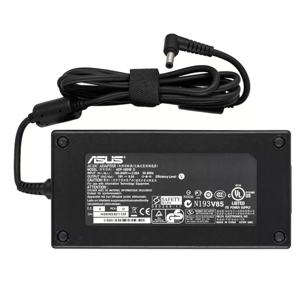 Блок питания для ноутбука Asus 180W 19V 9.5A 5,5x2,5 мм (03020)