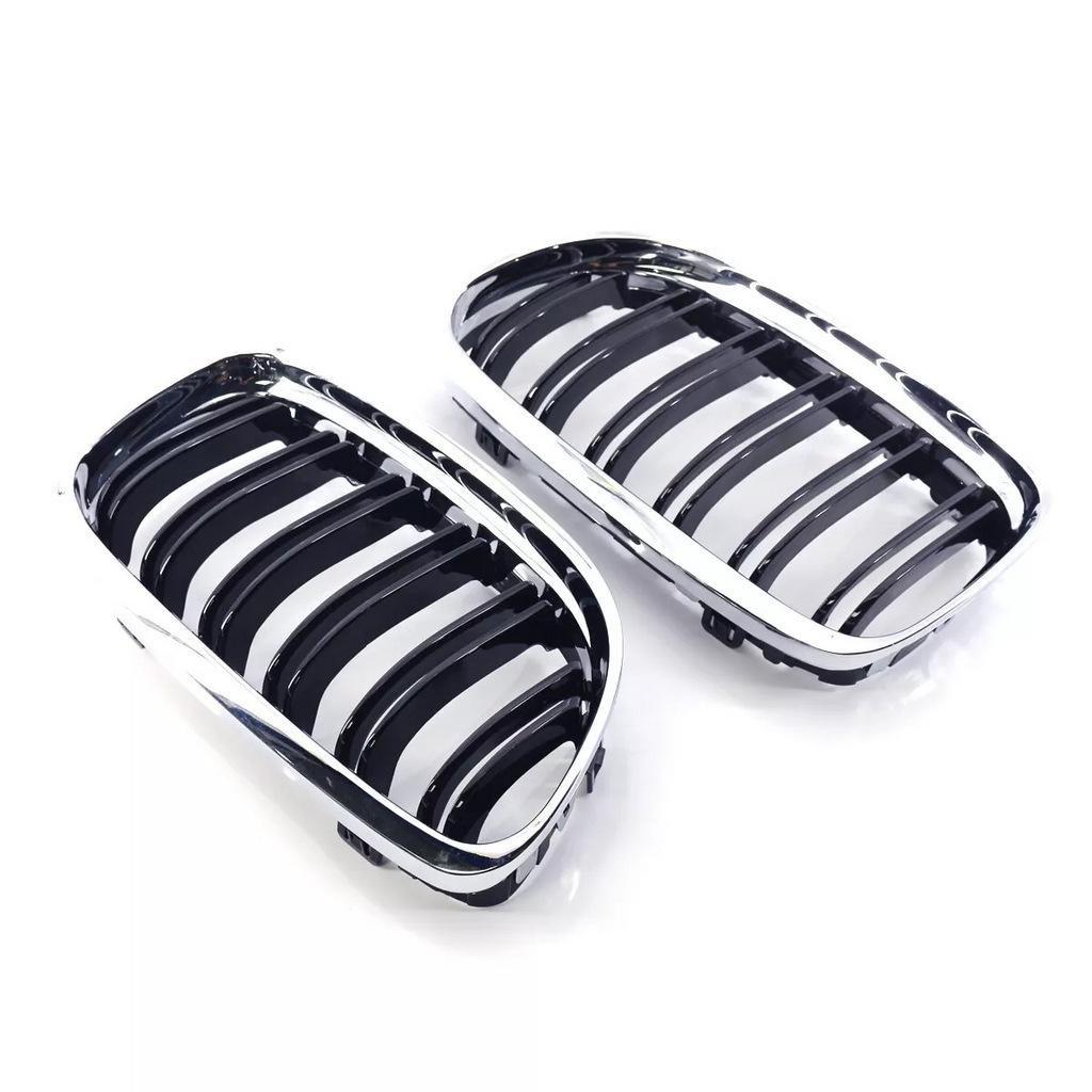 Решетка радиатора GBT для BMW 3 M-Look E-90/91/92/93 2005-2011 гг. пластик Черный (27669382)