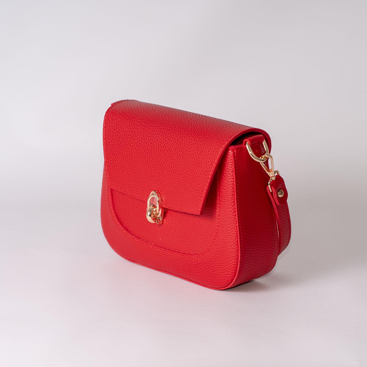 Сумка женская кросс-боди XENIA № 44-24 из эко-кожи Красный - фото 3 Сумка женская кросс-боди XENIA № 44-24 из эко-кожи Красный - фото 3