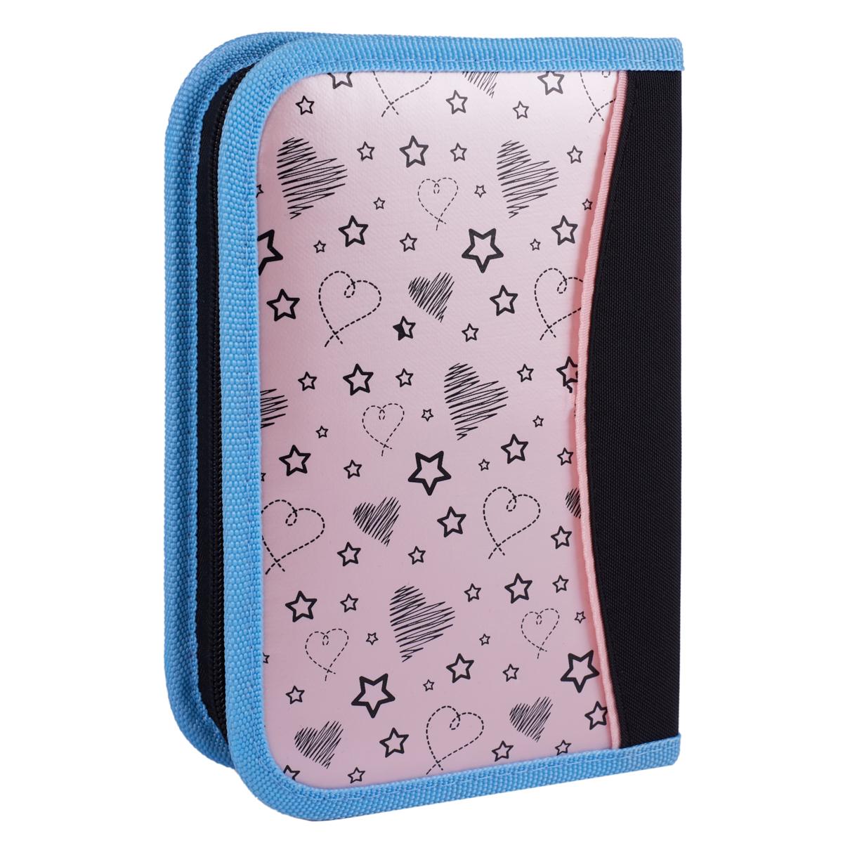 Пенал твердый одинарный с двумя клапанами YES Cute Unicorn HP-04 - фото 2