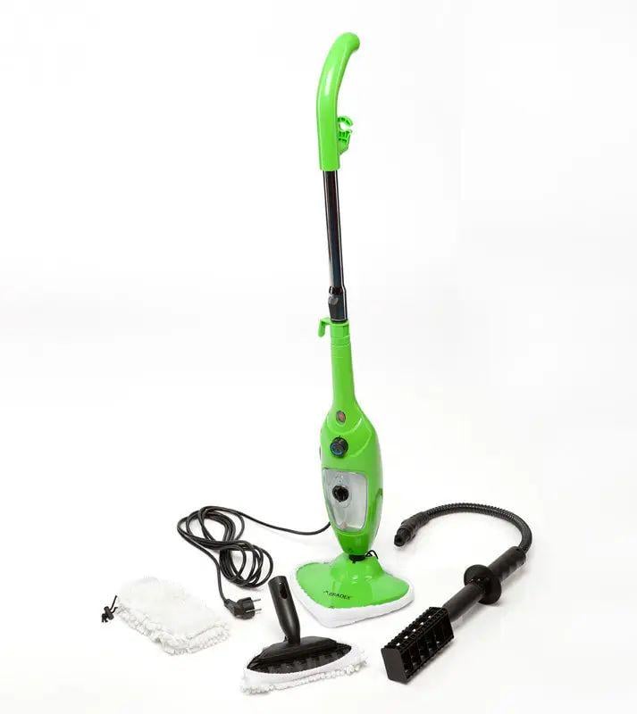 Швабра паровая Steam Cleaner X5 MOP 5в1 400 мл 100 бар пластиковая от сети