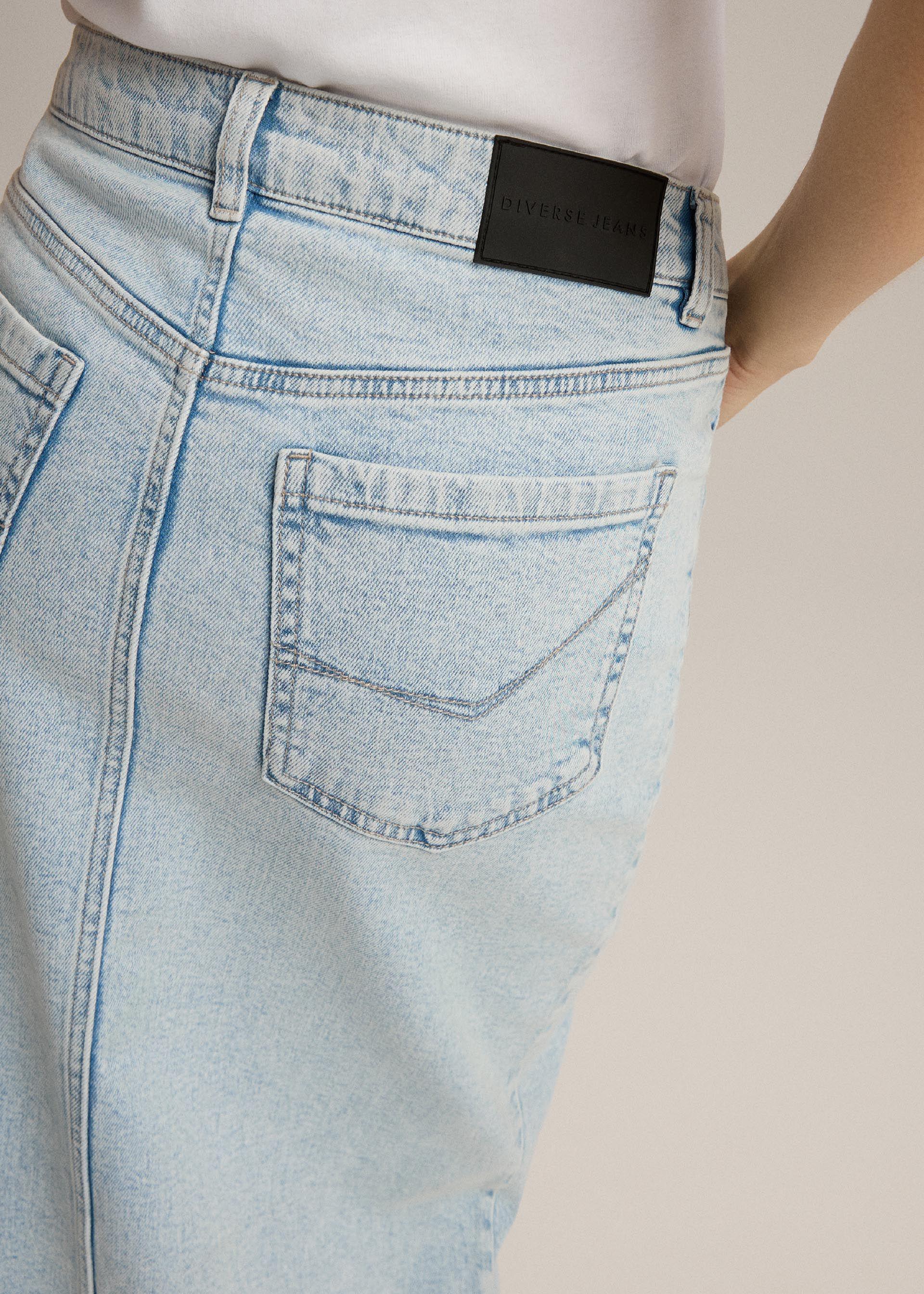 Юбка женская Diverse NIEBIULA джинсовая макси M Светло-голубой (5905384177483) - фото 3 Юбка женская Diverse NIEBIULA джинсовая макси M Светло-голубой (5905384177483) - фото 3