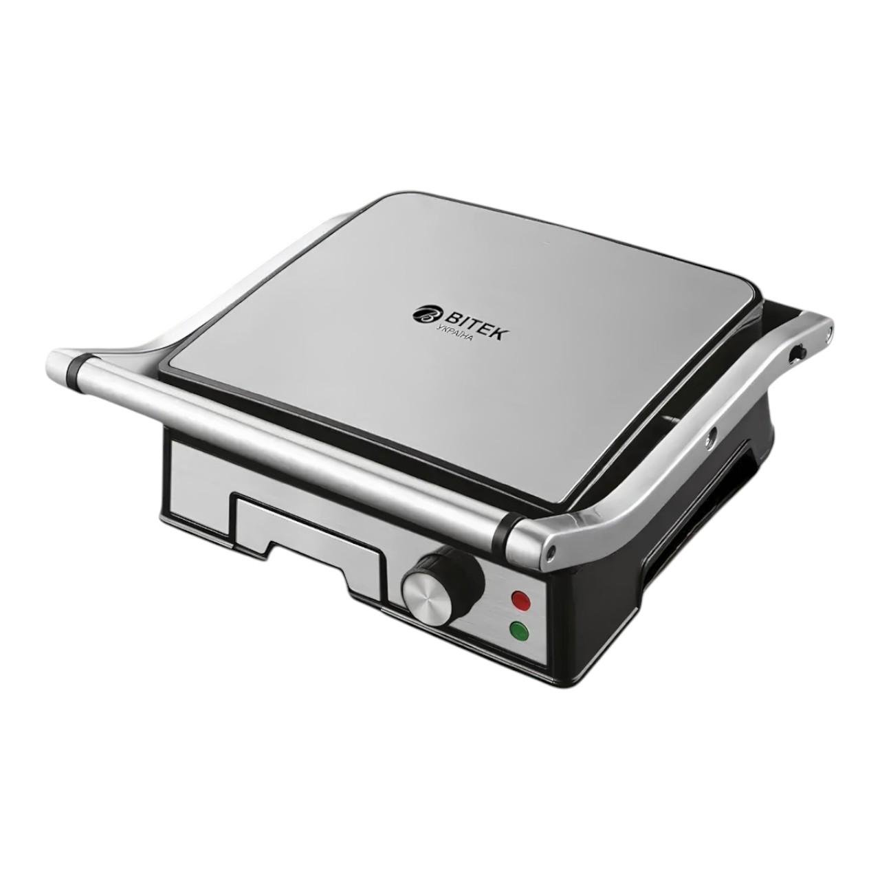 Гриль електричний притискний BITEK BT-2687 для приготування сендвічів та стейків з ребристою поверхнею (є243) - фото 3 Гриль електричний притискний BITEK BT-2687 для приготування сендвічів та стейків з ребристою поверхнею (є243) - фото 3