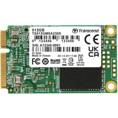 SSD-накопитель Transcend 230S 512GB mSATA (TS512GMSA230S)