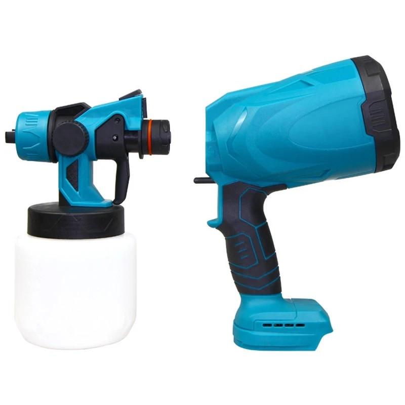 Краскораспылитель аккумуляторный Electric Spray Gun с регулировкой ширины 2хАКБ 24 V 550 W (3_04990) - фото 3