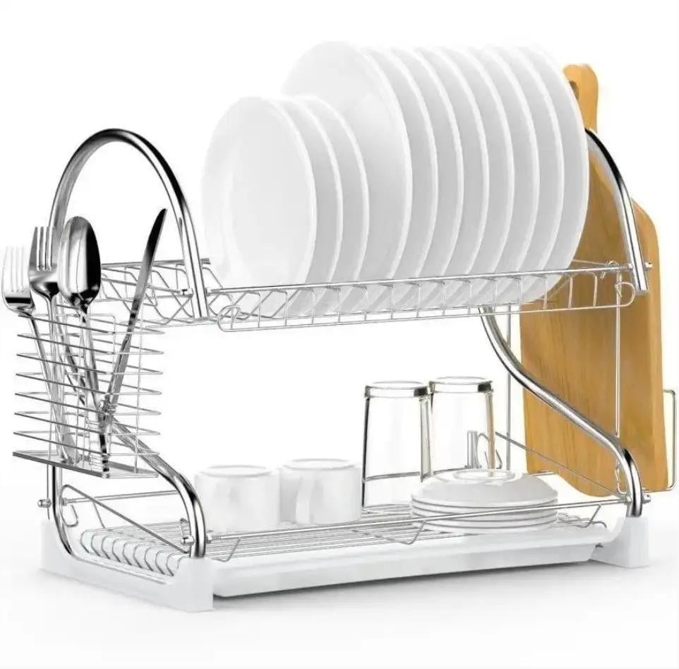 Сушарка для посуду Kitchen Storage Rack 40 см (ULT-3175509) - фото 6