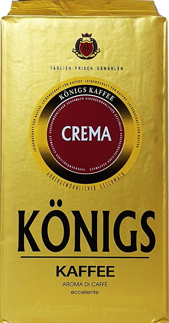 Кофе молотый Konigs Crema 500 г (13486) Кофе молотый Konigs Crema 500 г (13486)