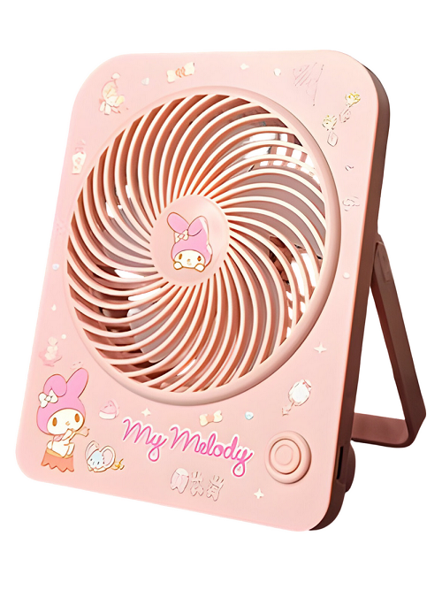 Дитячий настільний вентилятор My Melody Рожевий (6830A)