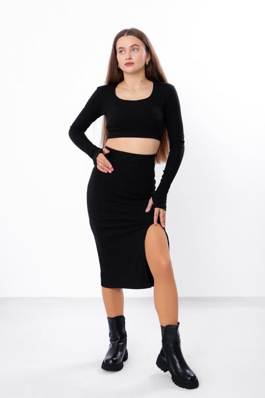 Костюм жіночий Носи своє р. 42/44 Чорний (12637)