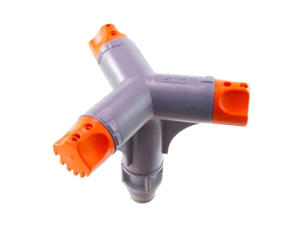 Разбрызгиватель SLD Дождеватель 3-ка 222 короткий пластик (888271)
