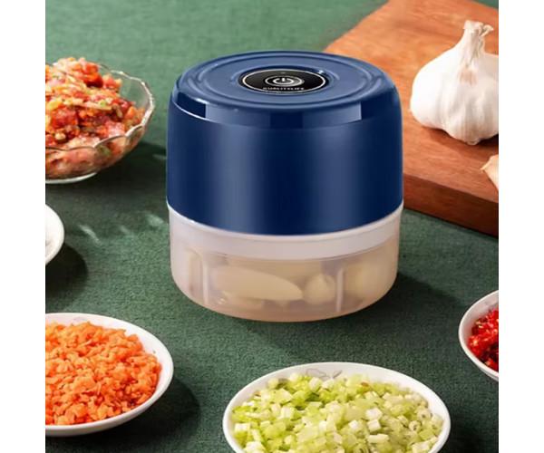 Измельчитель кухонный электрический 100 мл Синий (1333)