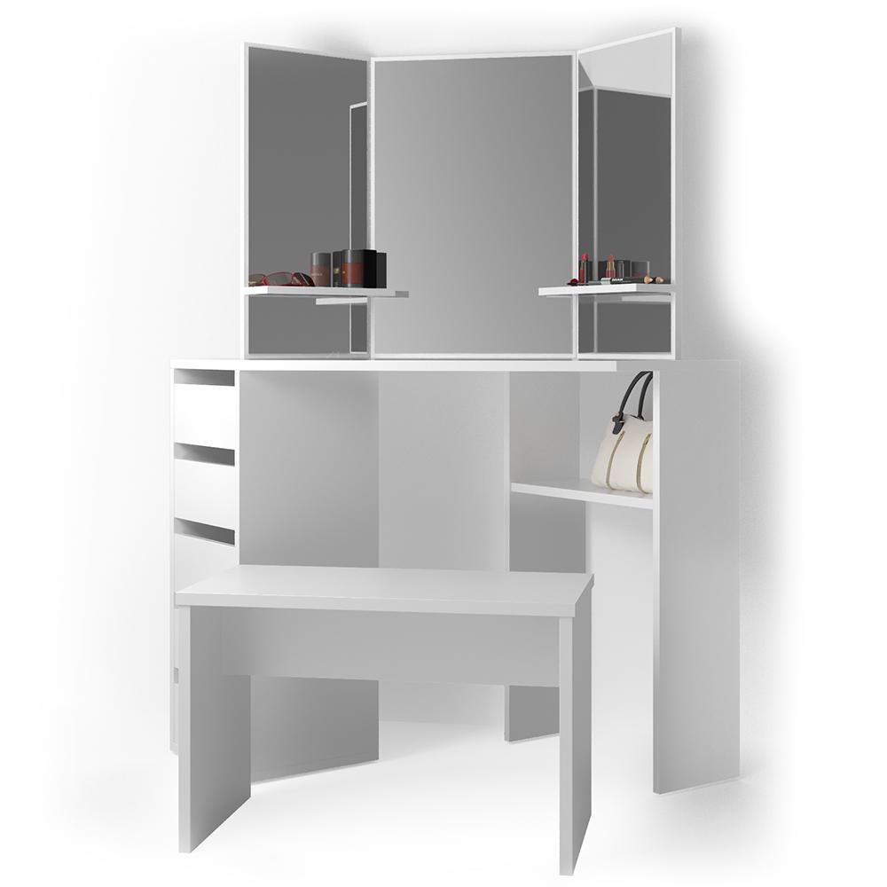 Кутовий трельяж Vicco Arielle з лавкою 110x142 Білий - фото 6 Кутовий трельяж Vicco Arielle з лавкою 110x142 Білий - фото 6