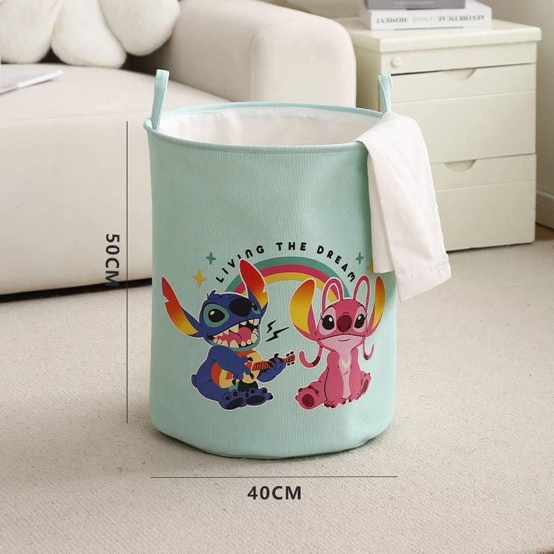 Корзина для игрушек белья хранения Disney Lilo&Stitch Лило и Стич с подкладкой 50х40 см - фото 2 Корзина для игрушек белья хранения Disney Lilo&Stitch Лило и Стич с подкладкой 50х40 см - фото 2