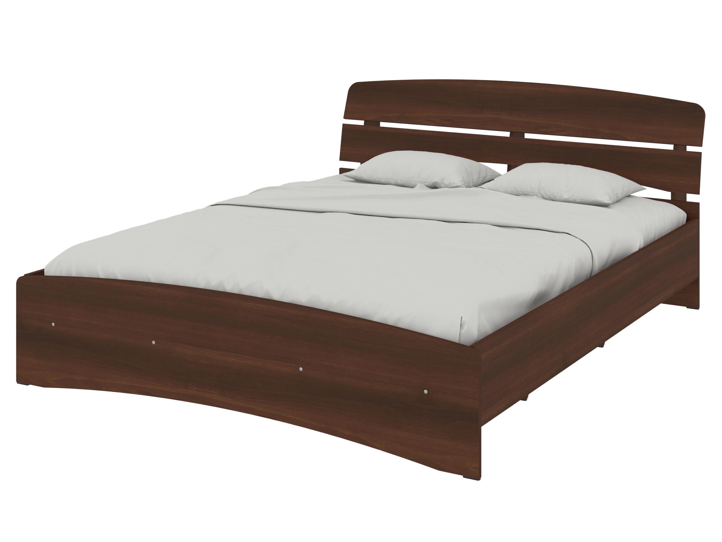 Кровать двуспальная PEHOTIN Кровать-160 Милана 160x200 см Орех (PN-100977) Кровать двуспальная PEHOTIN Кровать-160 Милана 160x200 см Орех (PN-100977)