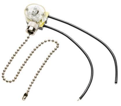 Вимикач GTV з ланцюжком 220-240V 750W 3А Золотий (27849128)