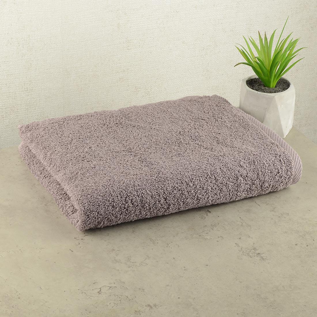 Махровое полотенце GM Textile 50х90 см Пепельный