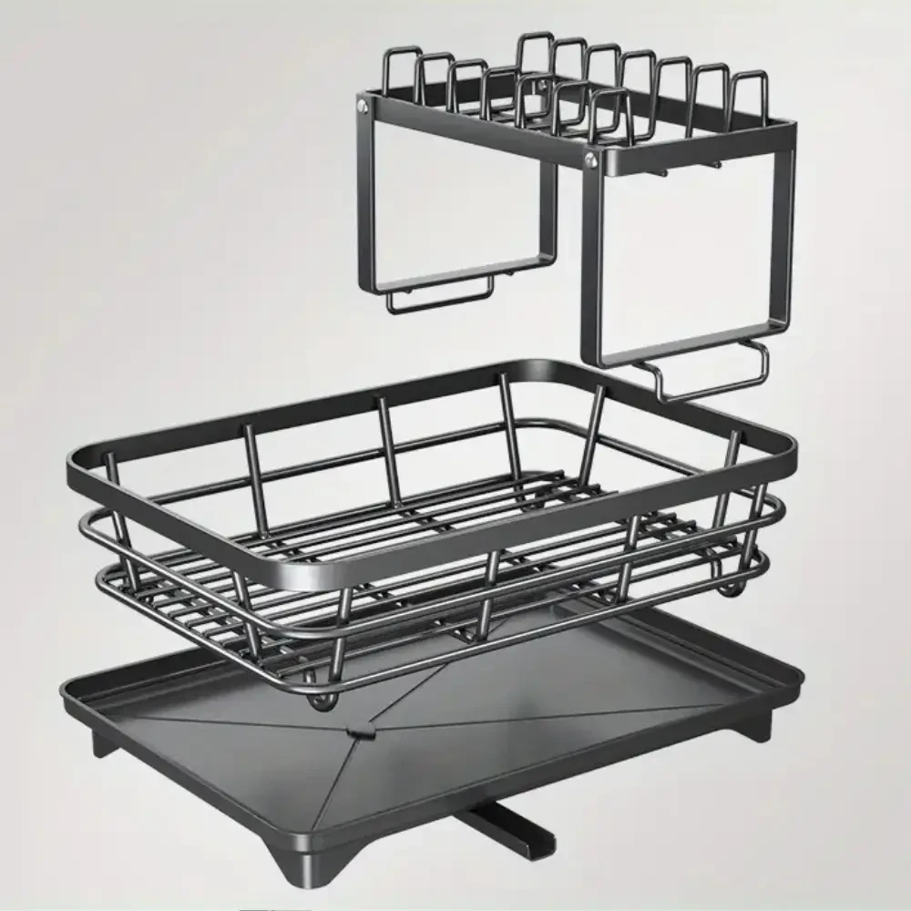 Органайзер-сушарка для посуду 2-рівнева 102-30 (DEM112) Органайзер-сушарка для посуду 2-рівнева 102-30 (DEM112)