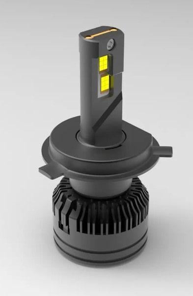 Автолампи MLux LEDBLACK Line H4/9003/HB2/H19 55 Вт 4300К 2 шт. Автолампи MLux LEDBLACK Line H4/9003/HB2/H19 55 Вт 4300К 2 шт.