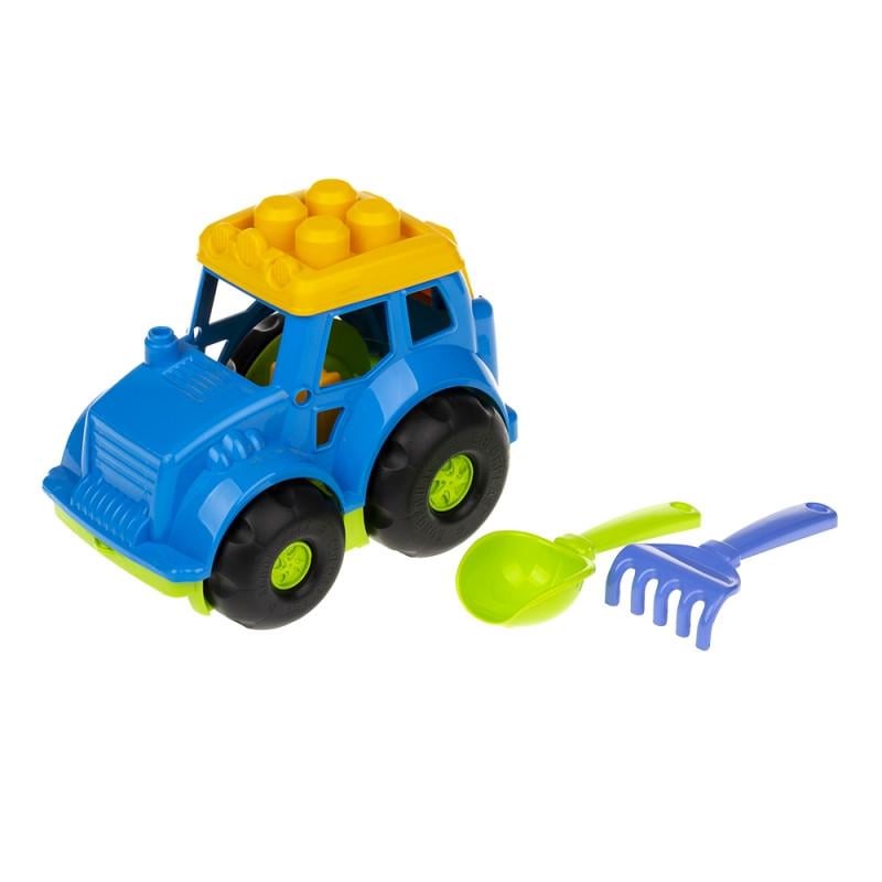 Игрушка для песочницы машинка Colorplast Коник от 3 лет Синий (IS-183-S-288)
