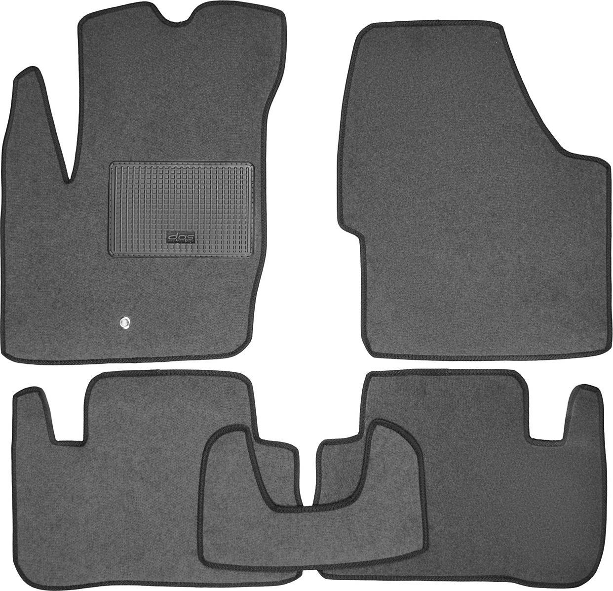 Коврики в салон для Land Rover Freelander 1 1997-2006 текстильные Серый