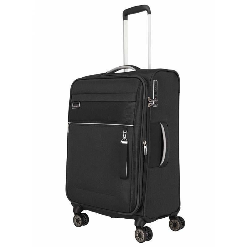 Валіза на 4 колесах Travelite Miigo M 61/66 л Black (TL092748-01)